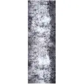 vidaXL Keuken Tapijt Grijs 180 x 60 cm Fluweel