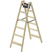 Hailo houten loopplank, model H80, met 2x6 treden