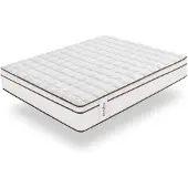 Moonia - Hybride pocketveringmatras, wit, 25 cm - 135x200 cm