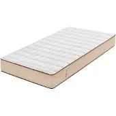 Moonia - Air Max, braun, matras met traagschuim, 21 cm - 80X190 cm