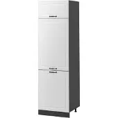 Vicco Hoge kast R-Line, Wit landelijk/Antraciet, 60 cm