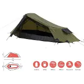 Markenlos Tent voor 2 personen, lichtgewicht, waterdicht