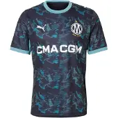 Puma Tricot 'OM Away Replica' navy / azuur / wit
