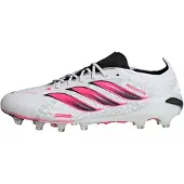 Adidas Voetbalschoen 'Predator Elite' grijs / pink / zwart / wit