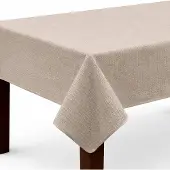 BC-Agentur Tafelkleed voor buiten, zacht schuim, 130x220 cm - Taupe