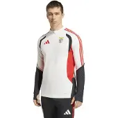 Adidas Benfica Trainingstrui 1/4-Zip 2026-2027 Wit Zwart Rood