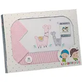 Gamberritos laken set roze lama's 3 delig middel