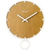 Semoic Geekcook Wandklok Modern Design 3D Woonkamer Tijd Set Woonaccessoires Cadeau Wit