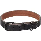 Flamingo - Hond Halsband Montana Zwart M 37-45cm 20mm