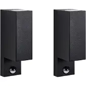Beliani LYNE - Buitenwandlamp set van 2 - Zwart - Aluminium