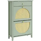 SoBuy Schoenenkast groen 62x25x97 cm MDF