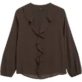 s.Oliver Black Label Blouse donkerbruin