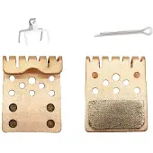 Semoic Gesinterde Remblokken voor Fietsen, Warmteafvoerende Metalen Schijfremblokken, Mountainbikes, Fietsaccessoires BP001F