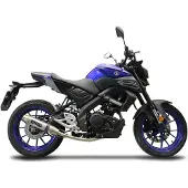 Gpr Exclusive Deeptone Inox Yamaha Mt 125 2020 Niet Gehomologeerd Volledig Uitlaatsysteem