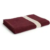HAY Stripe Badhanddoek Burgundy