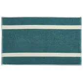 HAY Stripe badmat Petrol blue, 50x80 cm
