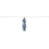 HAY Stripe Handdoek Dusty blue