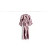 HAY Badjas Waffle Stripe Cool Pink-One-size