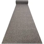 Rugsx Vloerbekleding CASABLANCA LOOM grijs, lus, zacht binnen & buiten 120x1200 cm