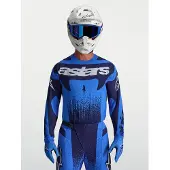 Alpinestars Techstar Swan Heren MX Jersey Blauw XL Mannen