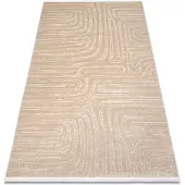 Rugsx FROJE 1774 Lijnen – Scandinavische stijl, met textuur, modern beige 140x190 cm