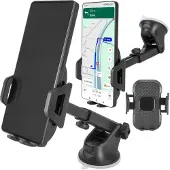 Gockowiak Universele autotelefoonhouder met zuignap voor raam/dashboard