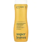 ATTITUDE , Super Bladeren, Volume & Glans Shampoo, Soja-eiwit & Cranberries, 16 fl oz (473 ml)