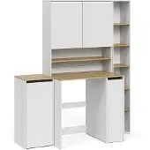 Vicco Badkamermeubelset Viktor Wit/Artisanaal eiken 4-delig, Model 59175