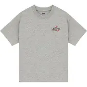 We fashion Shirt grijs gemêleerd / rood / zwart