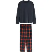 Next Pyjama lang navy / rood