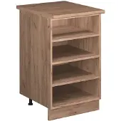Vicco Keukenrek Fame-Line, Goudkleurig Eiken, 50 cm, WB Eik