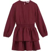 We fashion Jurk wijnrood