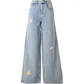 Adidas Originals Jeans duifblauw / geel / lichtrood / wit