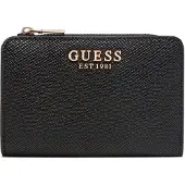 GUESS portemonnee Danielle SLG Zip Around Card Case Black zwart