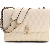 GUESS schoudertas Tamara Convertible Crossbody Flap Bone crème