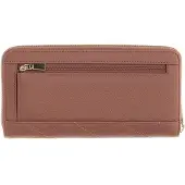 GUESS portemonnee Frances SLG Large Zip Around Wallet Rosewood roze