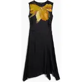 Desigual Jurk geel / geel gemêleerd / zwart