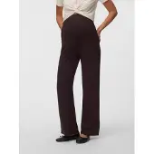 Mamalicious Maternity Broek 'VMMHALI' donkerbruin