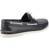 Sperry Authentieke 2 Oog Leer Heren Marineblauwe Bootschoenen