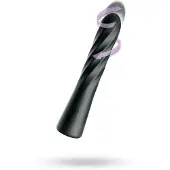Anal Fantasy Twist Ecstasy - roterende-stotende anale vibrator (zwart)