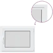 vidaXL Kelderraam RISOR 50 x 55 cm PVC en Glas