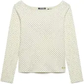 Superdry Shirt zwart / wit