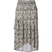 Ulla Popken Rok beige / bruin / antraciet / groen