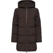 JDY Wintermantel 'JDYLUNA' chocoladebruin