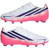 Adidas F50 Hyperfast League Gras Voetbalschoenen (FG) Kids Wit Paars Roze