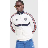 Adidas Sweatvest 'FC Bayern München' donkerblauw / rood / wolwit