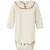 Lil´ Atelier Rompertje/body beige / rood