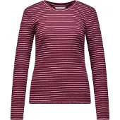 Selected femme Shirt 'SLFAnna' bordeaux / wit