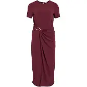 Vila Vijustine Korte Mouwen Maxi-jurk S EU dames