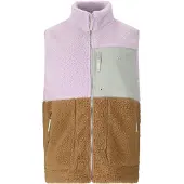 Slope Katau Teddy, fleece bodywarmer, dames, orchid petal
